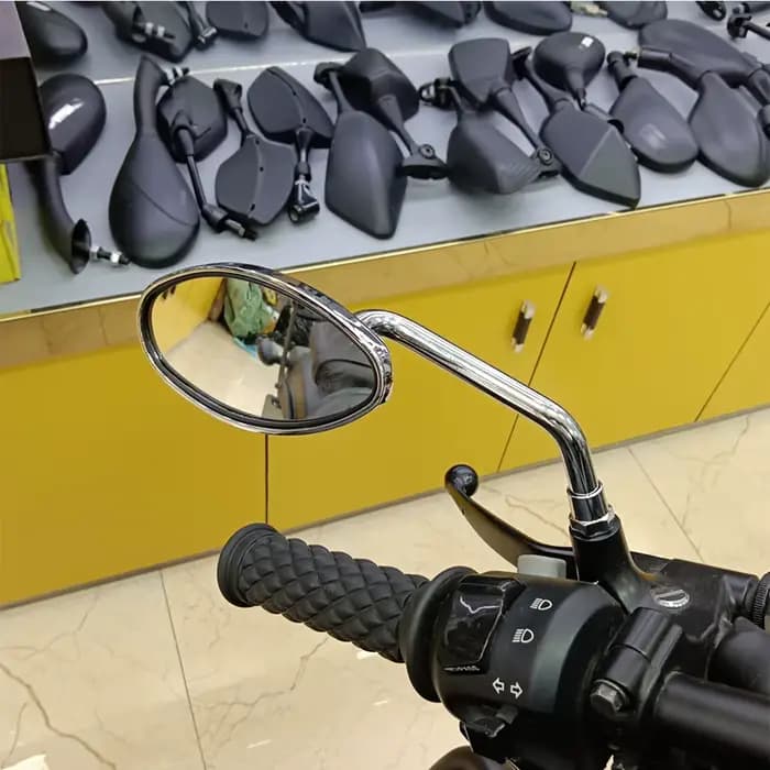Universel 10mm nouveau miroir de moto Scooter e-bike rétroviseurs 2 pièces/paire électromobile arriè