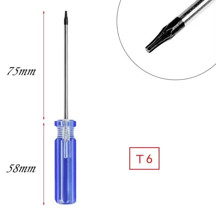 Jeu de tournevis Torx magnétiques de précision T6 T8 T9 T10 Kit d'outils de réparation de sécurité T