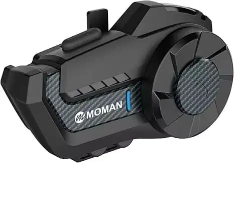 Intercom pour casque de moto Moman H2Pro, intercom universel bidirectionnel pour moto, système de co