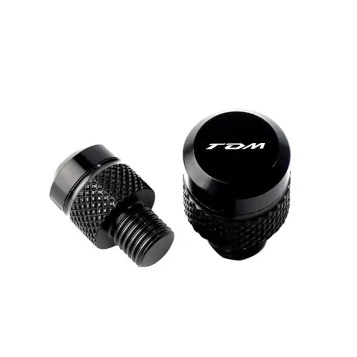 Boulons à vis en aluminium pour moto, trou de miroir, bouchons, capuchon, Yamaha TDM 850, 900, TDM85