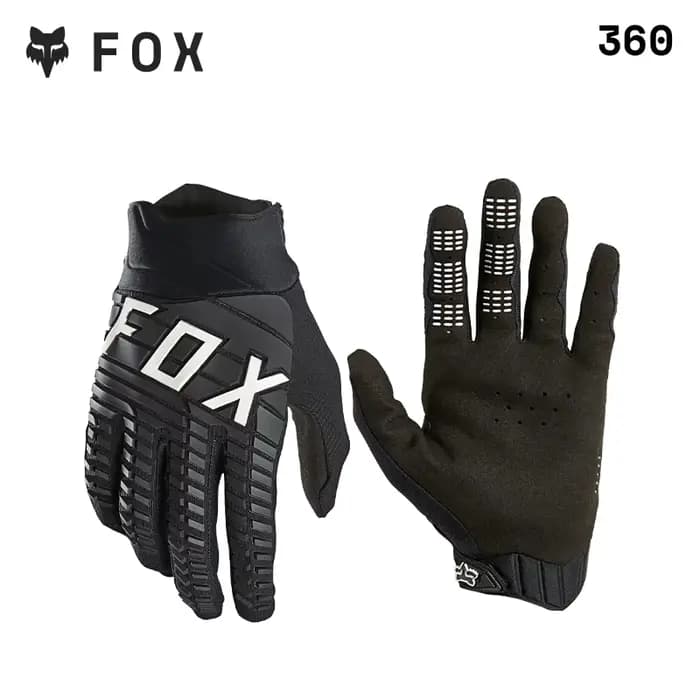 Gants de moto tout-terrain FOX multi-usages, durables, résistants à l'abrasion, rembourrage en gel, 