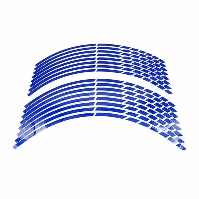 Bandes autocollantes pour pneus de roue de moto, bandes réfléchissantes pour jante, autocollant univ