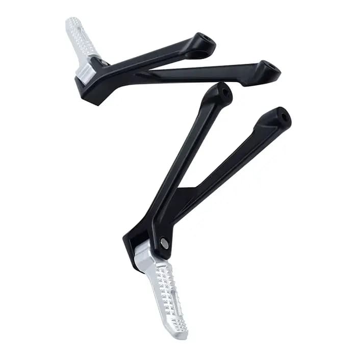 Repose-pieds arrière chromés noirs pour moto, pédale, repose-pieds, BMW M1000RR 2020-2022, S1000RR 2