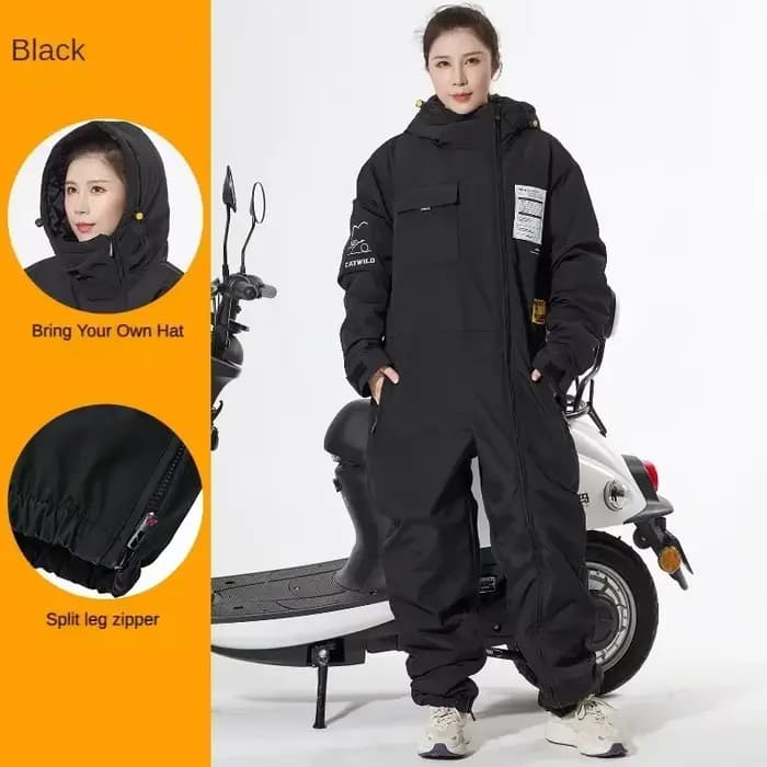 Vestes de moto chaudes d'hiver, combinaison coupe-vent, vêtements anti-neige, coupe-vent pour véhicu