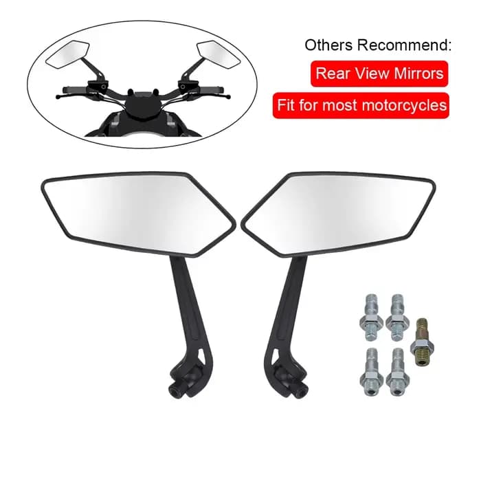 Rétroviseurs latéraux de moto, réflecteurs, accessoires adaptés à HONDA CBR600 CBR 600 CBR600RR CBR9