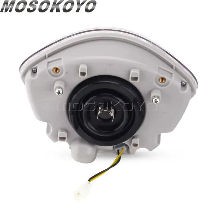 Phare de moto en plastique pour Scooter Fly 50 100 125 2t Liberty 50 4t Liberty 125, feu avant Hi/Lo