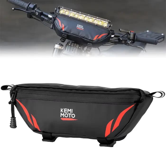 Sac de guidon de moto pour BMW R1200GS R1250GS LC, sac étanche de rangement, sac de barre de poignée