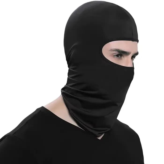 Masque facial pour casque de moto, 23 couleurs, accessoires de moto, masque balama sous le casque po