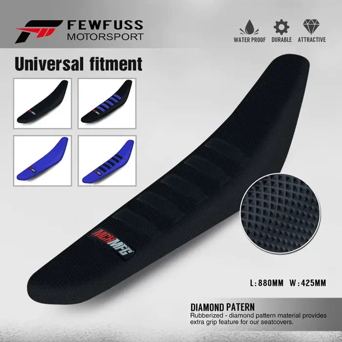 FEWFUSS coussin de siège de moto housse de siège étanche pour KTM Husqvarna SUZUKI HONDA SXF KXF CRF