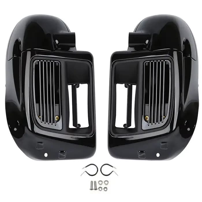Carénage ventilé inférieur de moto pour Harley Touring Road King Electra Street Glide 2014 – 2024, r