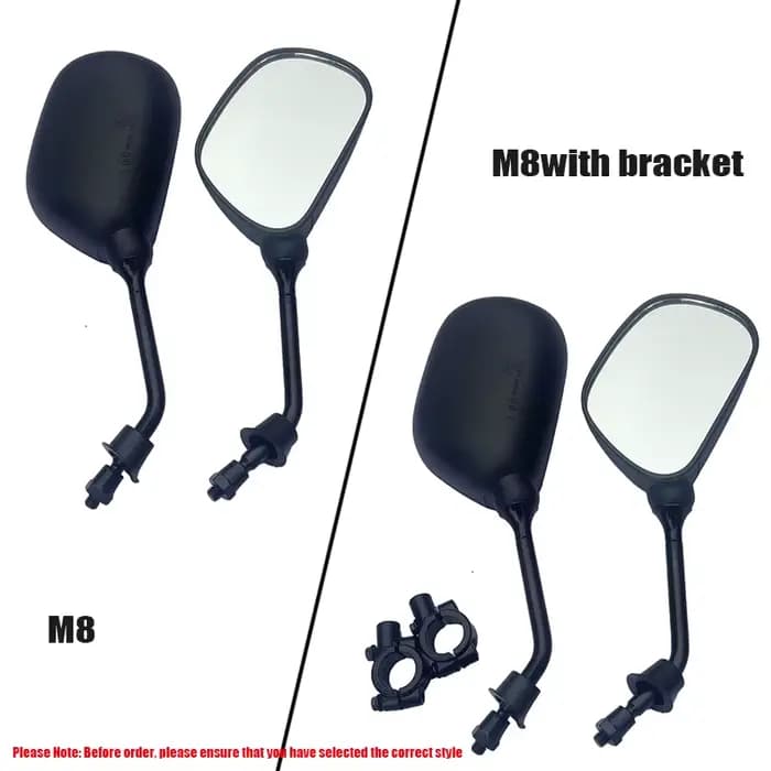 Rétroviseur de moto 8mm M8 rétroviseur de recul pour véhicule électrique Scooter moteur électrique e