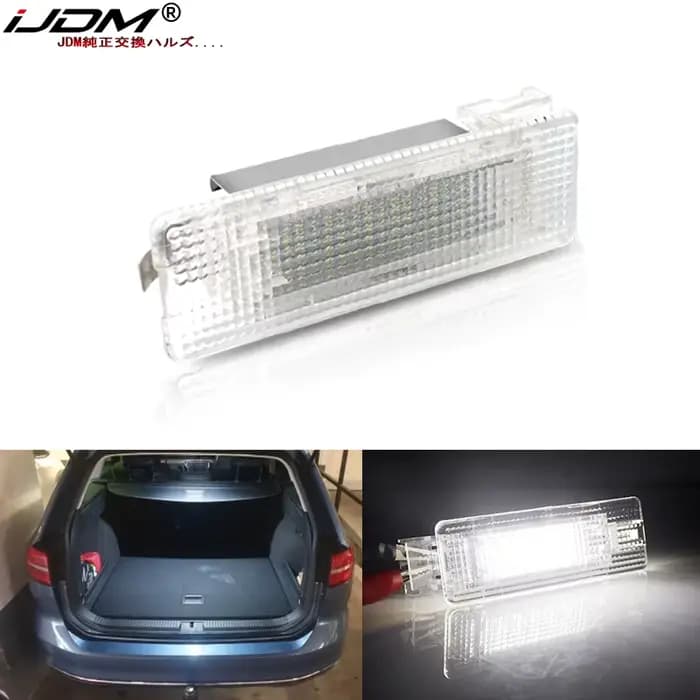 Lumières LED contrastées pour coffre à bagages, lumières de coffre, 12V, VW Caddy, Eos, Golf, Jetta,