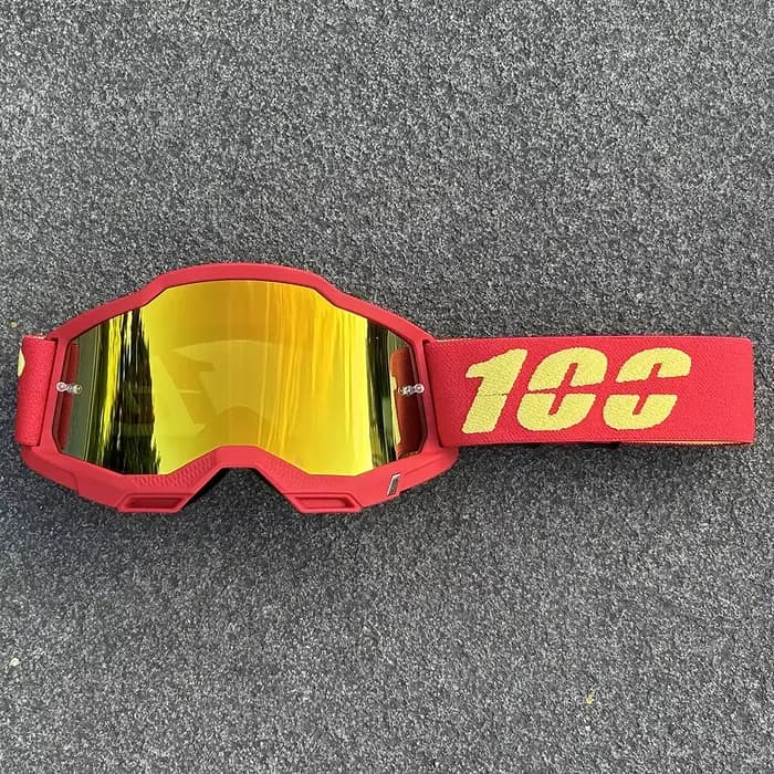 100 lunettes de Motocross lunettes MX hors route Masque casques lunettes Ski Sport Gafas pour moto D