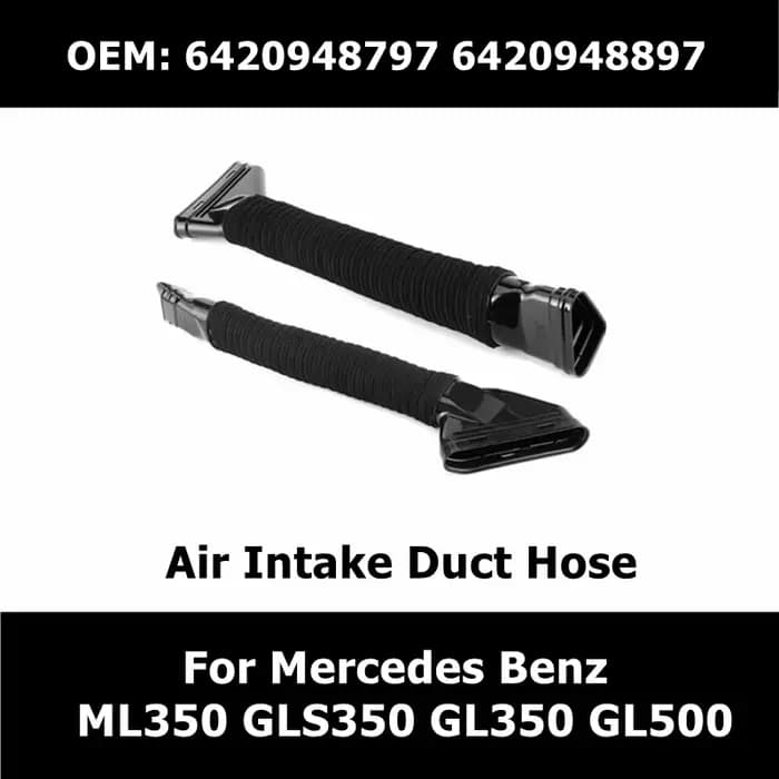 6420948797 6420948897   1 jeu de tuyaux de conduit d'admission de filtre à Air pour Mercedes Benz ML