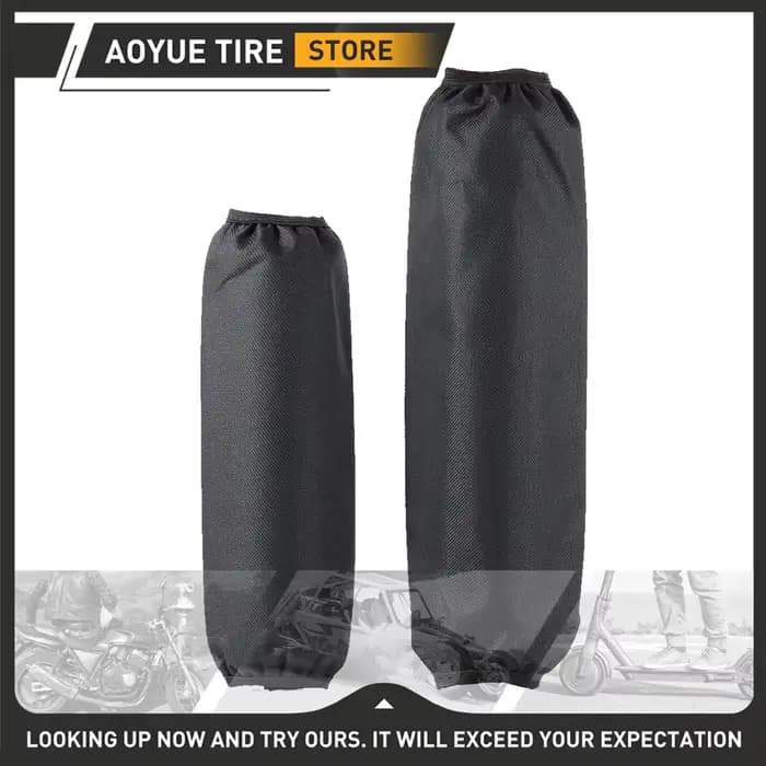 Protecteur de Suspension d'amortisseur arrière, 2 pièces, couvercle de Protection universel pour tou