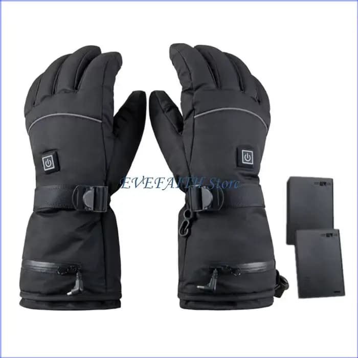 Gants chauffants 124B, imperméables, pour écran pour vélos randonnée