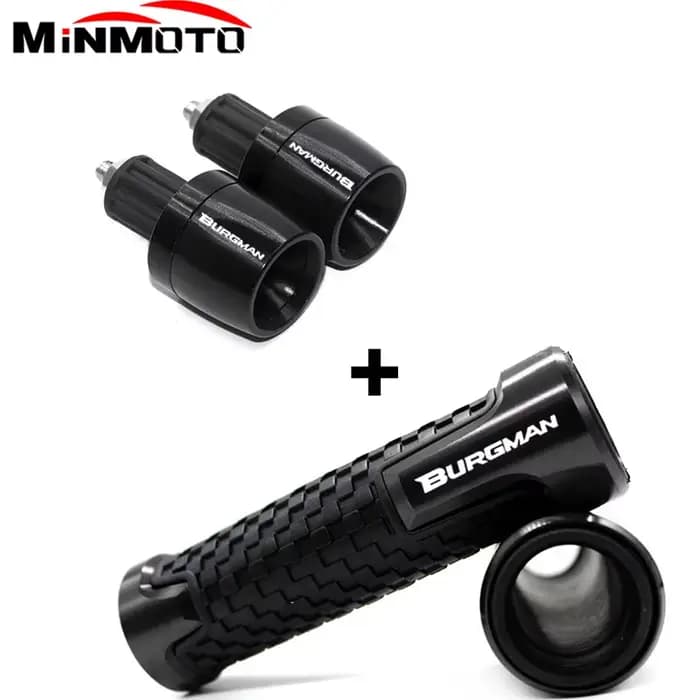 Poignées de moto avec embout de guidon, accessoires pour Burgman AN125, AN250, AN400, AN650, AN 650,