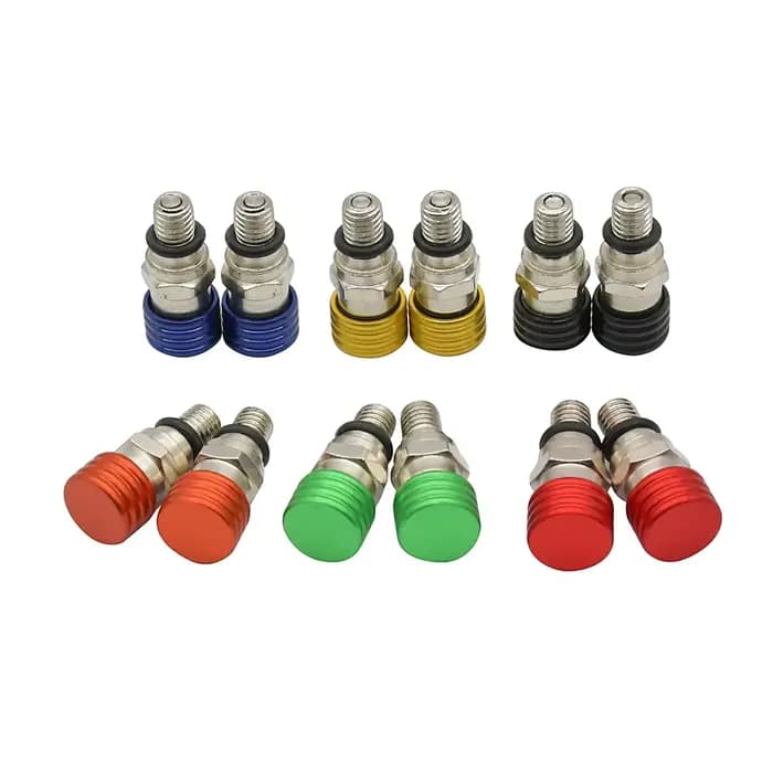 Vannes de purge d'air de fourche M4x0.7, pour KTM SX SXF EXC EXCF XC XCF XCW XCFW 150 200 250 300 35