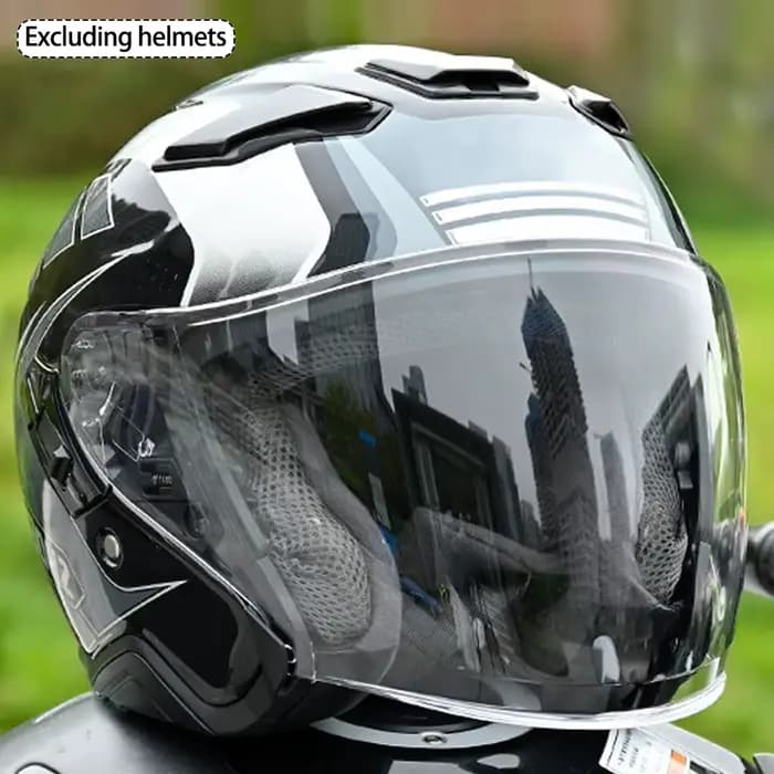 Visière de casque de moto, placage d'objectif de Protection Uv, bouclier facial pour SHOEI J-CRUISE 