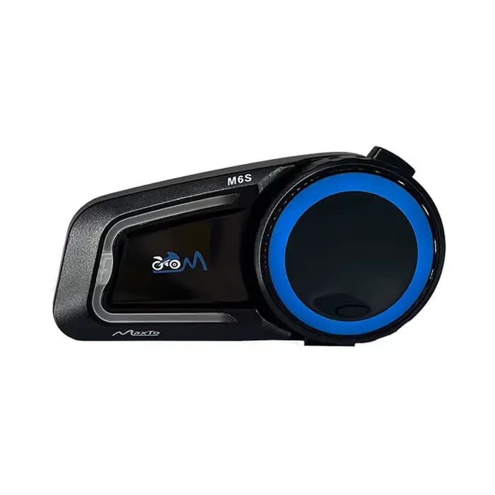 Casque de moto Bluetooth Maxto M6S avec interphone, étanche IP67, prend en charge le partage de musi