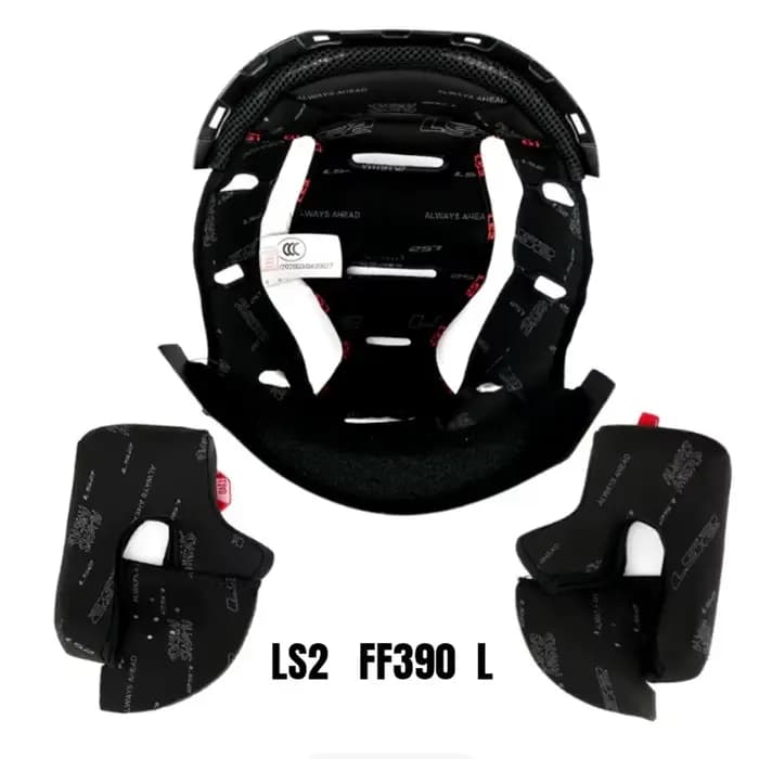 Doublure de casque de moto LS2, accessoires de remplacement originaux pour casque FF390