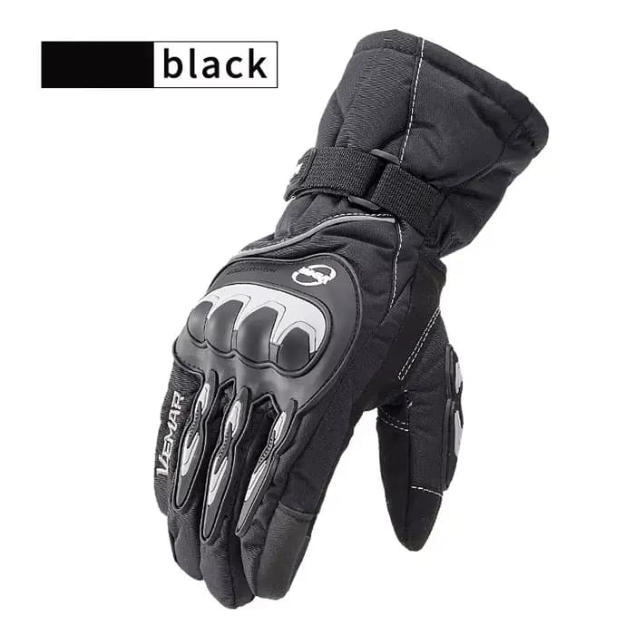 Vemar – gants de moto chauds et épais, imperméables, pour le Sport en plein air, le Ski, le Scooter,