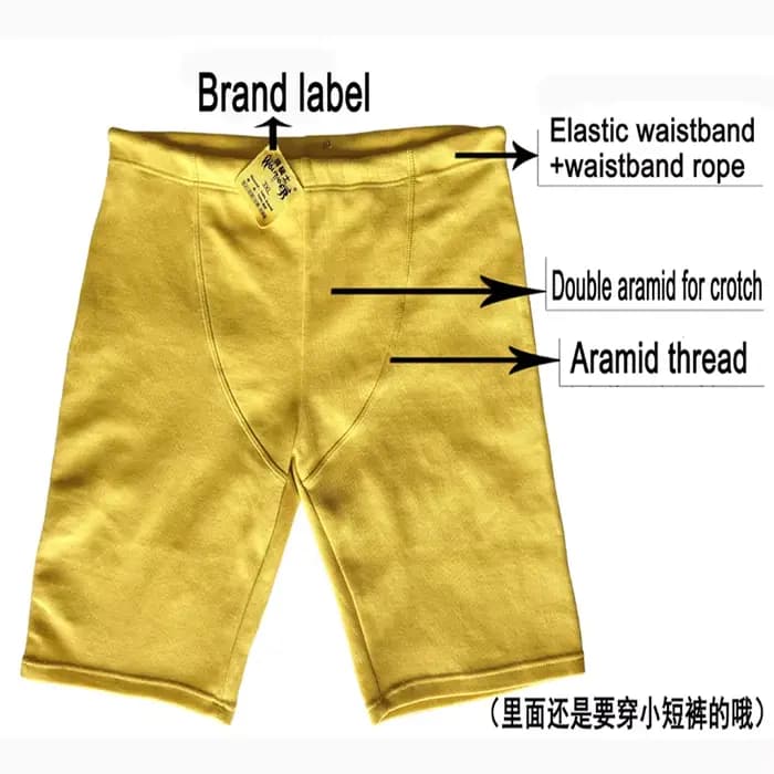 Pantalon de moto en Kevlar aramide ignifuge, équipement de protection portable, short de tourisme en
