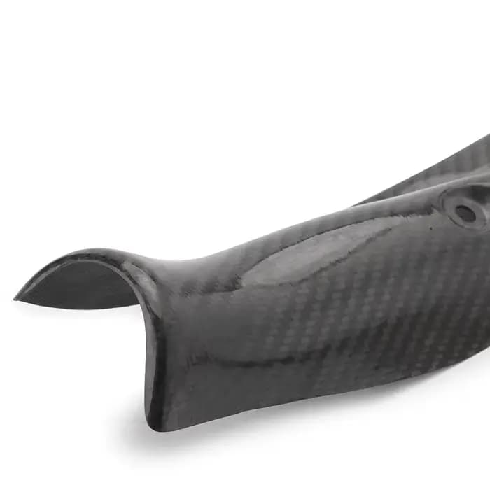 Couvercle de Protection Thermique en Fibre de Carbone pour Moto Kawasaki, Accessoire Anti-Brûlure po
