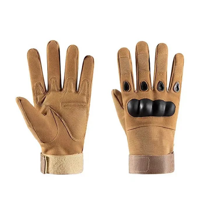 Gants de protection tactiques doigt complet équitation en plein air moto Fitness course coquille mit