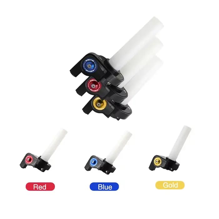 ZSDTRP 22mm poignées de moto régler la pince d'accélérateur torsadée avec câble d'accélérateur pour 