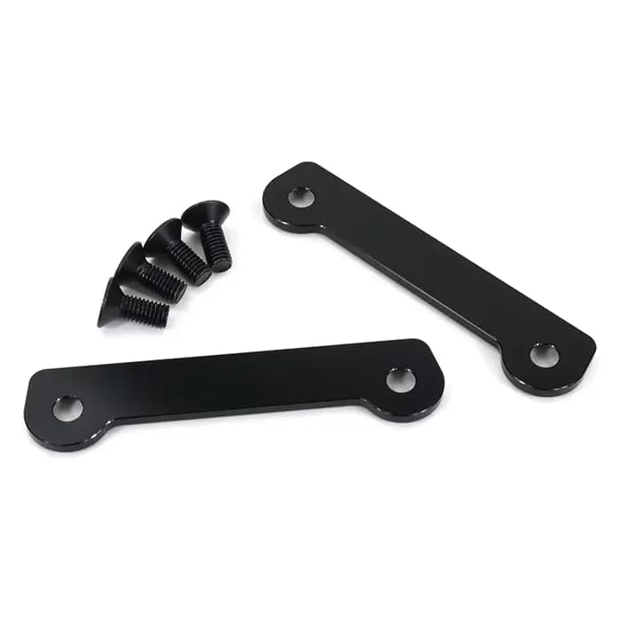 Couvercle de trous de cheville de passager arrière adapté pour KAWASAKI Ninja ZX-6R /ZX636 2009 – 20