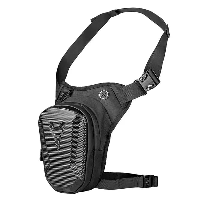 Sacoche de jambe pour moto, sac banane étanche pour motard, sacoche de vélo, sac bandoulière, équipe