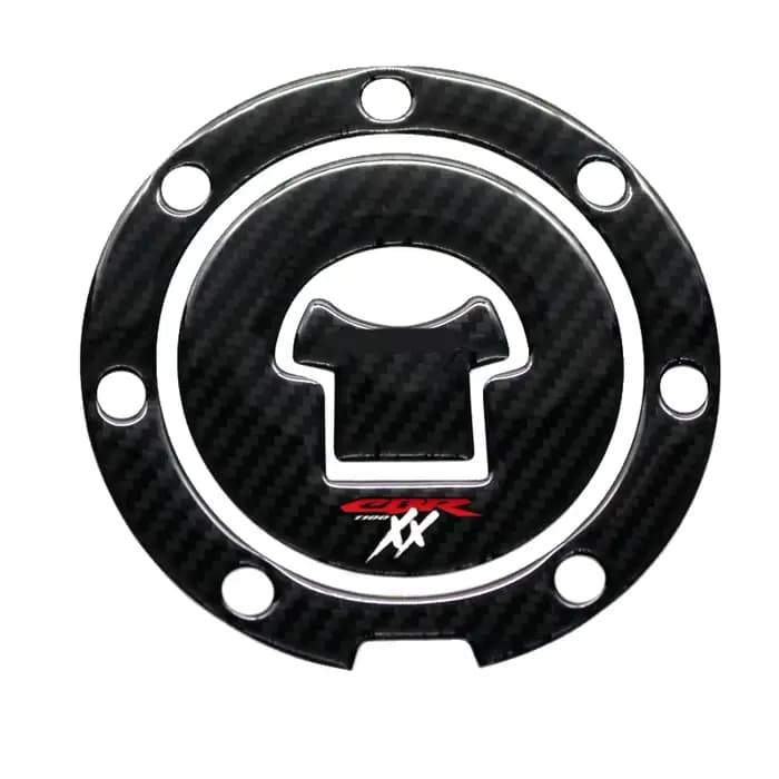Autocollant 3D en Fiber de carbone pour réservoir de carburant de moto, autocollants de protection d