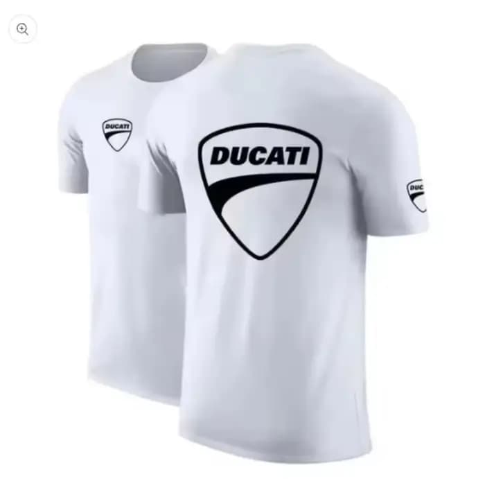 T-shirt Ducati pour motard, tenue de course sportive d'extérieur, nouvelle collection 2025, séchage 