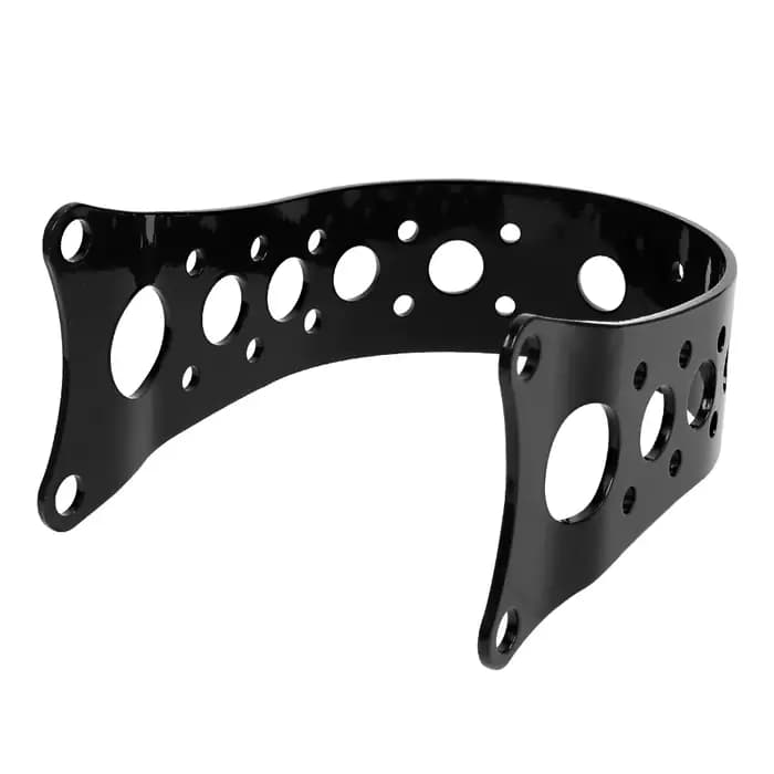 Support de garde-boue de fourche avant de moto étroit pour Harley Sportster Iron XL 883 1200 Dyna Lo