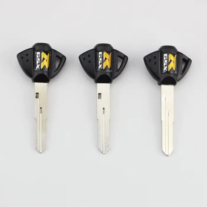 Lame de clé vierge non coupée pour moto, pour Suzuki GSX GSXR600 GSXR750 GSXR1000 GSX1300R Hayabusa 