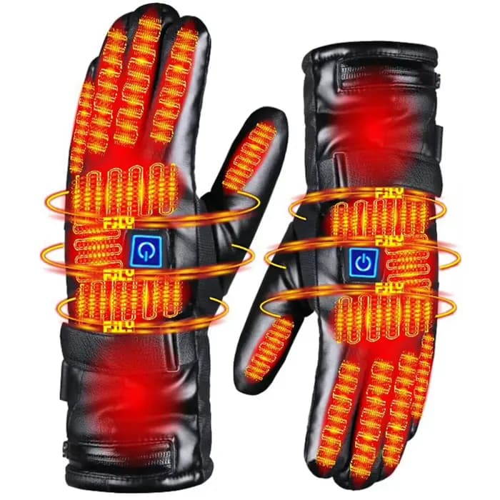 Gants chauffants d'hiver gants chauffants électriques pour le ski snowboard pêche équitation gants t
