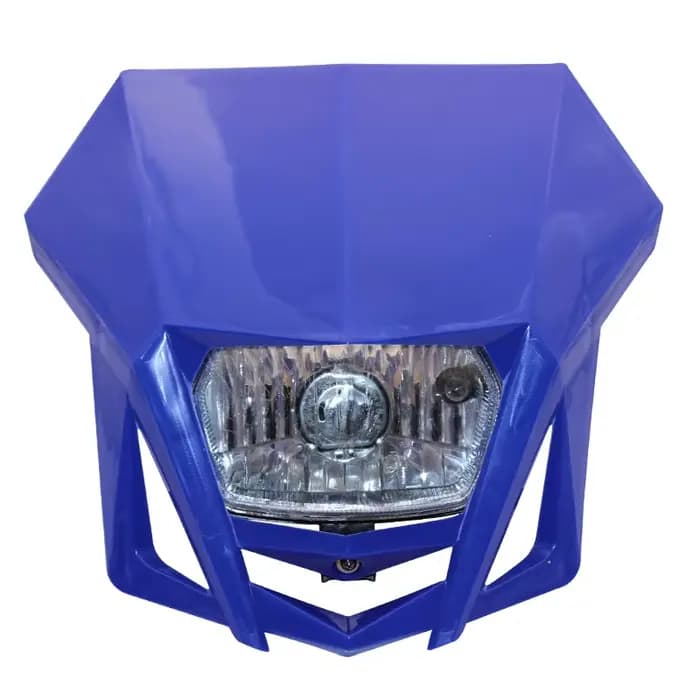 Para honda xr 250 crf 450 yamaha wr placa de farol de motocicleta enduro acessórios de bicicleta de 