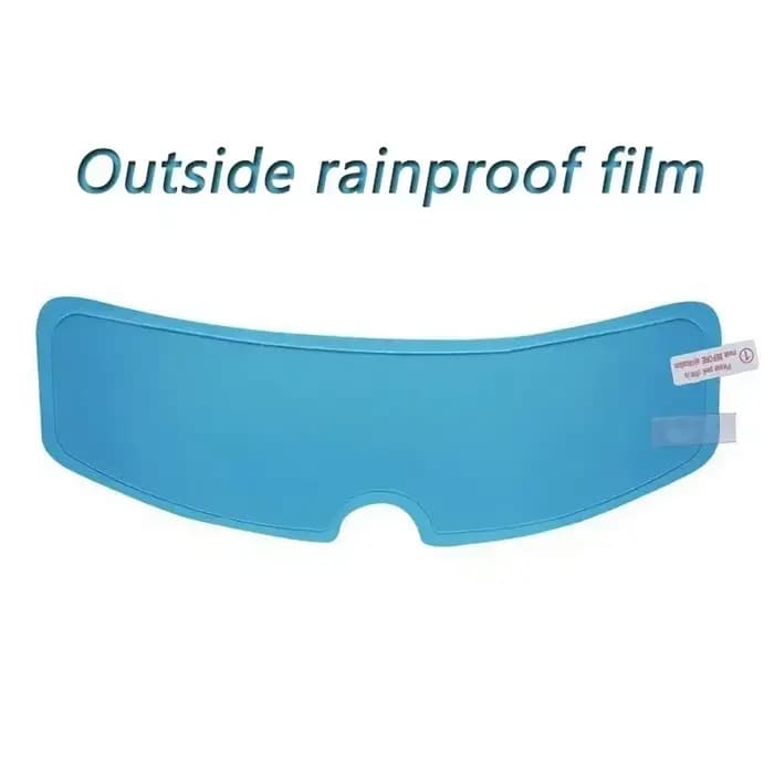 Film Anti-buée imperméable pour casque de moto, Nano Durable pour casque de moto intégral Pinlock Ax