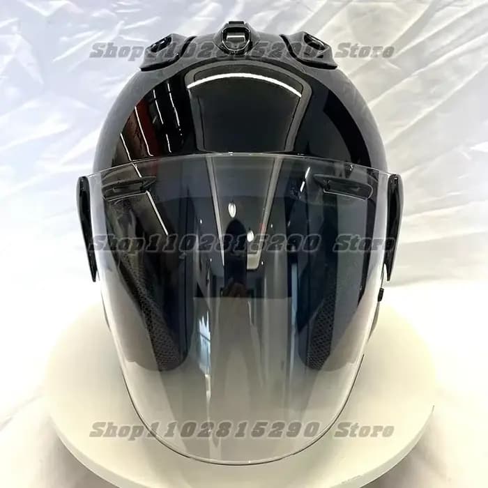 VZ-RAM Noir Brcorporelle Demi Casque Unisexe Moto Hors Route SZ-R VAS Casque Descente Course Montagn