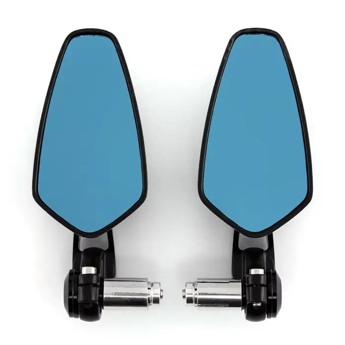 Rétroviseurs de moto universels, 7/8 pouces, 22mm, extrémité de barre en aluminium, guidon de moto, 