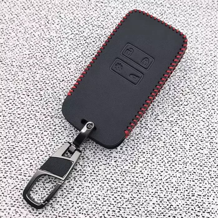 Housse de protection pour clé de voiture en cuir, accessoires pour Renault Megane Austral Kadjar Cli