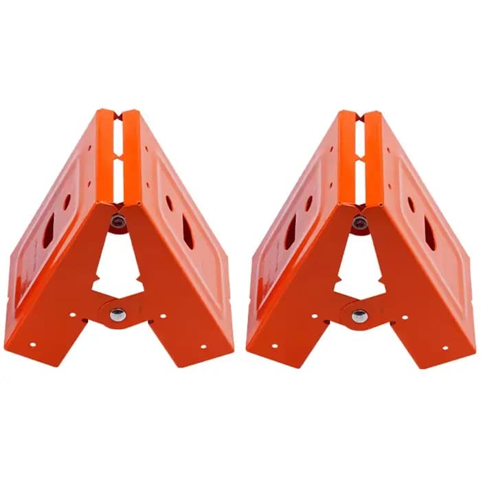 Support de cheval à scie 2 pièces, supports métalliques durables et faciles pour créer des outils de