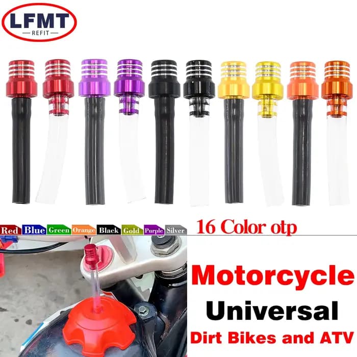 Bouchon de réservoir d'essence universel avec purgeur d'air pour Yamaha YZ WR HONDA CR CRF Kawasaki 