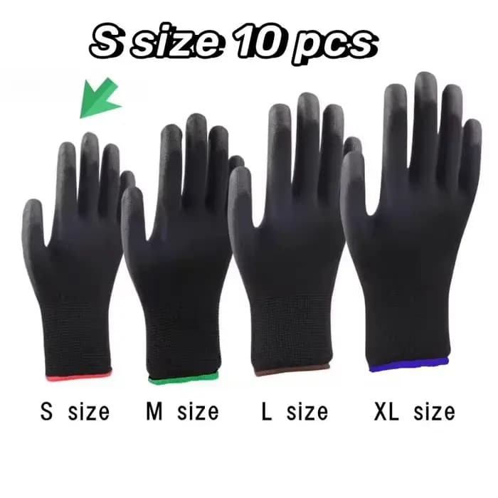 10 paires de gants de sécurité de Protection ESD, gants de réparation résistants à l'usure pour le t