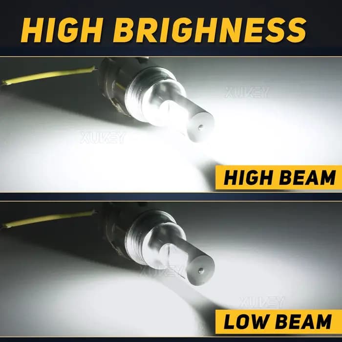 BA20D LED ampoule de phare de moto DC 12V S2 H6 LED ampoule phare pour chinois Taotao Scooter adulte