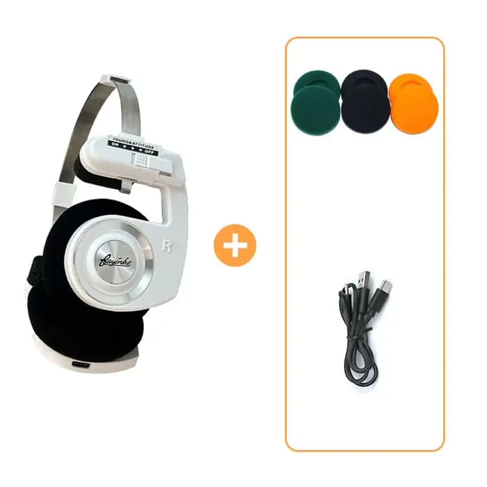 Casque rechargeable Bluetooth 5.3, conception légère, pliable, Portable, longue durée de vie de la b
