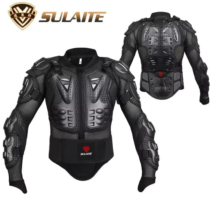 SULAITE veste de moto course armure protecteur ATV Motocross Protection du corps veste vêtements équ