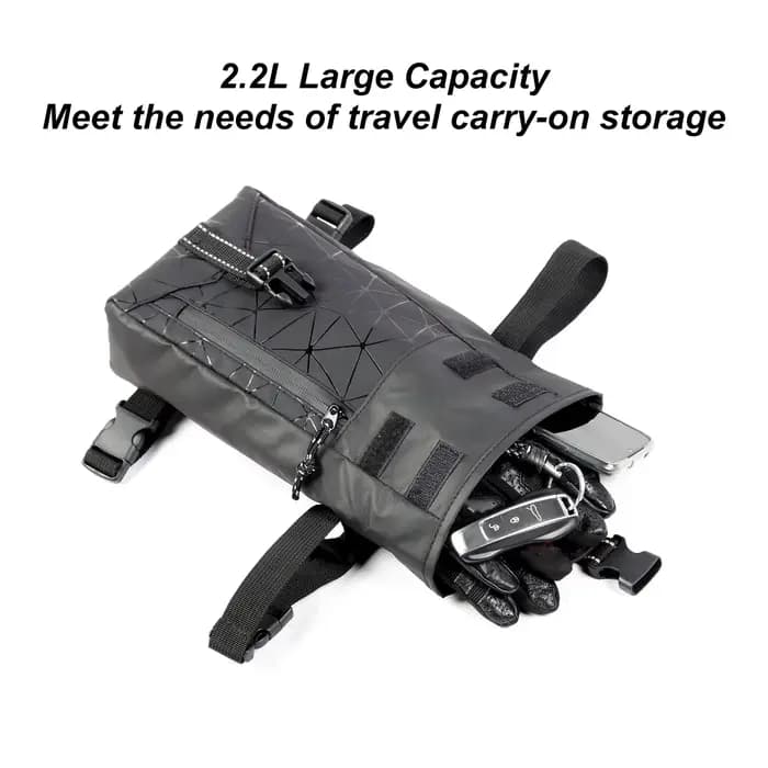 Sac banane étanche multifonctionnel pour moto, sac de jambe d'équitation, sac de taille extérieur, v
