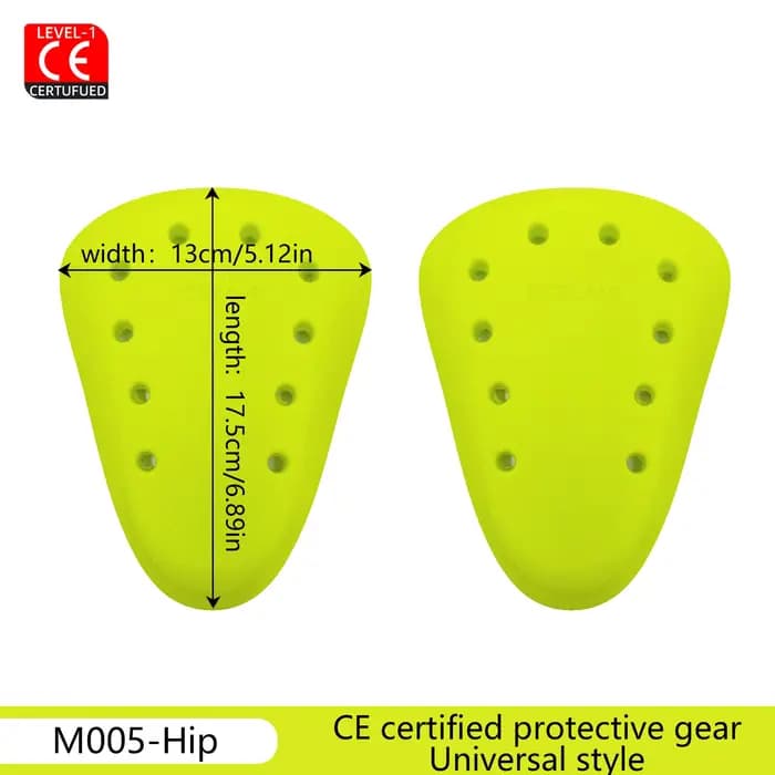 Pantalon de moto certifié CE avec protections intégrées pour genoux et hanches, épaissi, pour motard